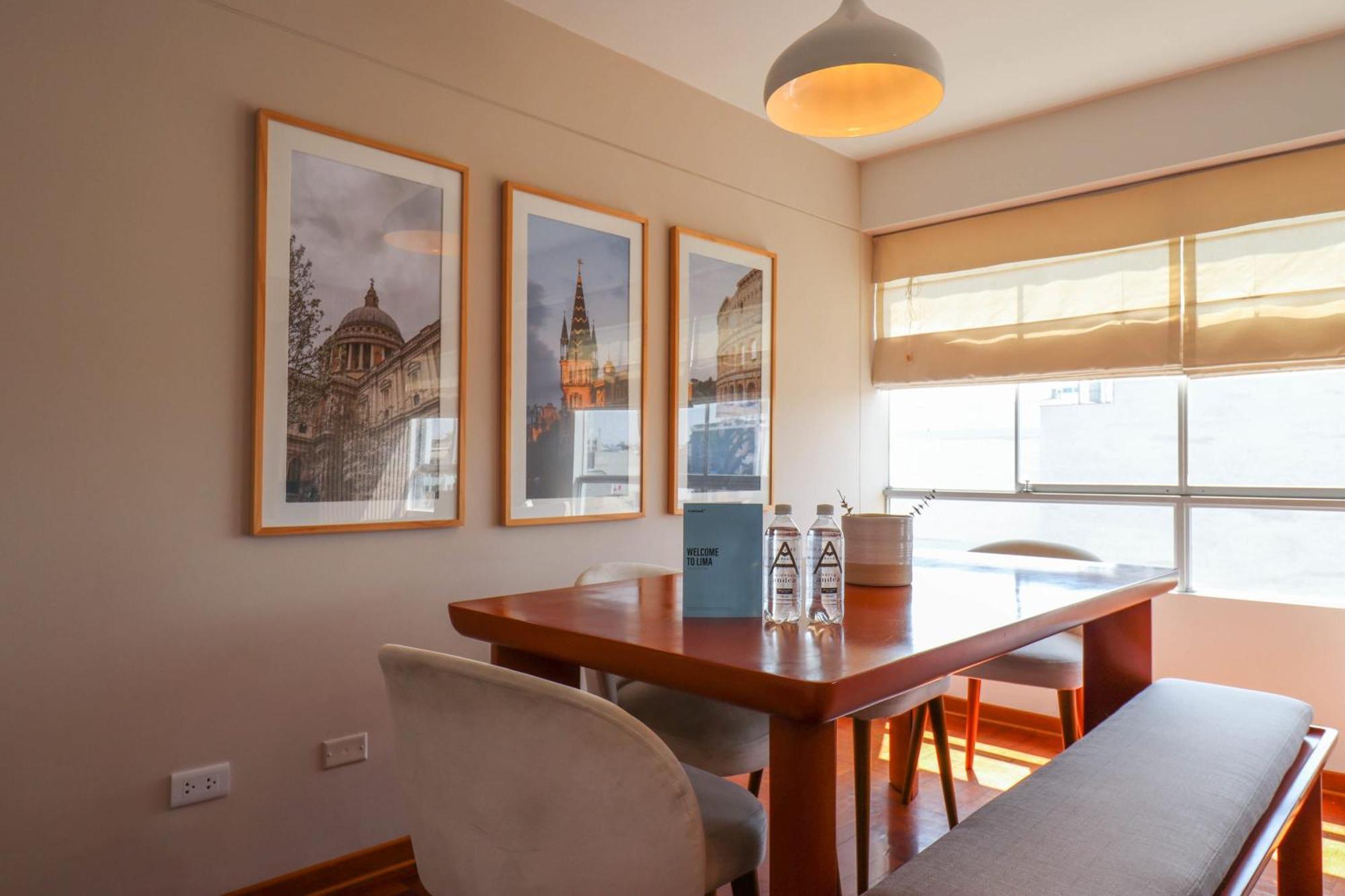 Cozy 3Br In Miraflores Apartment Lima Bagian luar foto